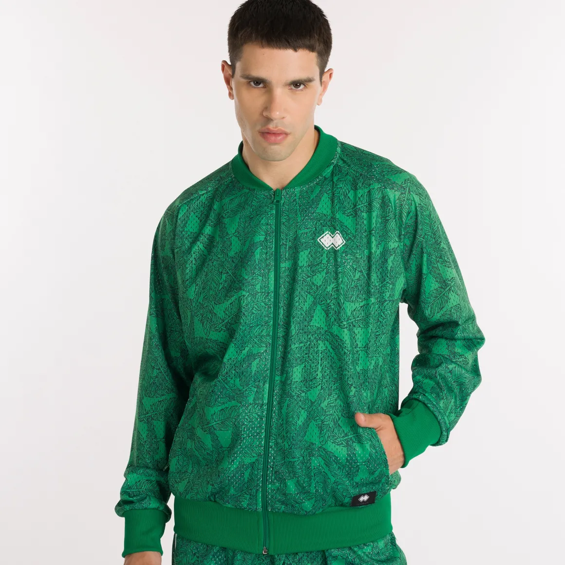 Bomber in mesh All Over