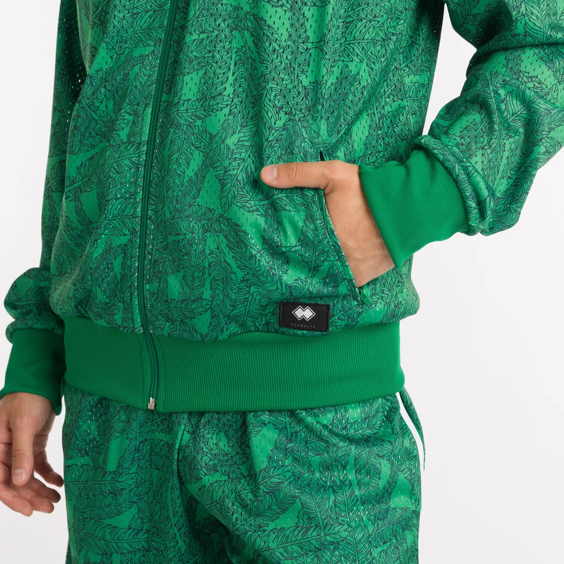 Bomber in mesh All Over