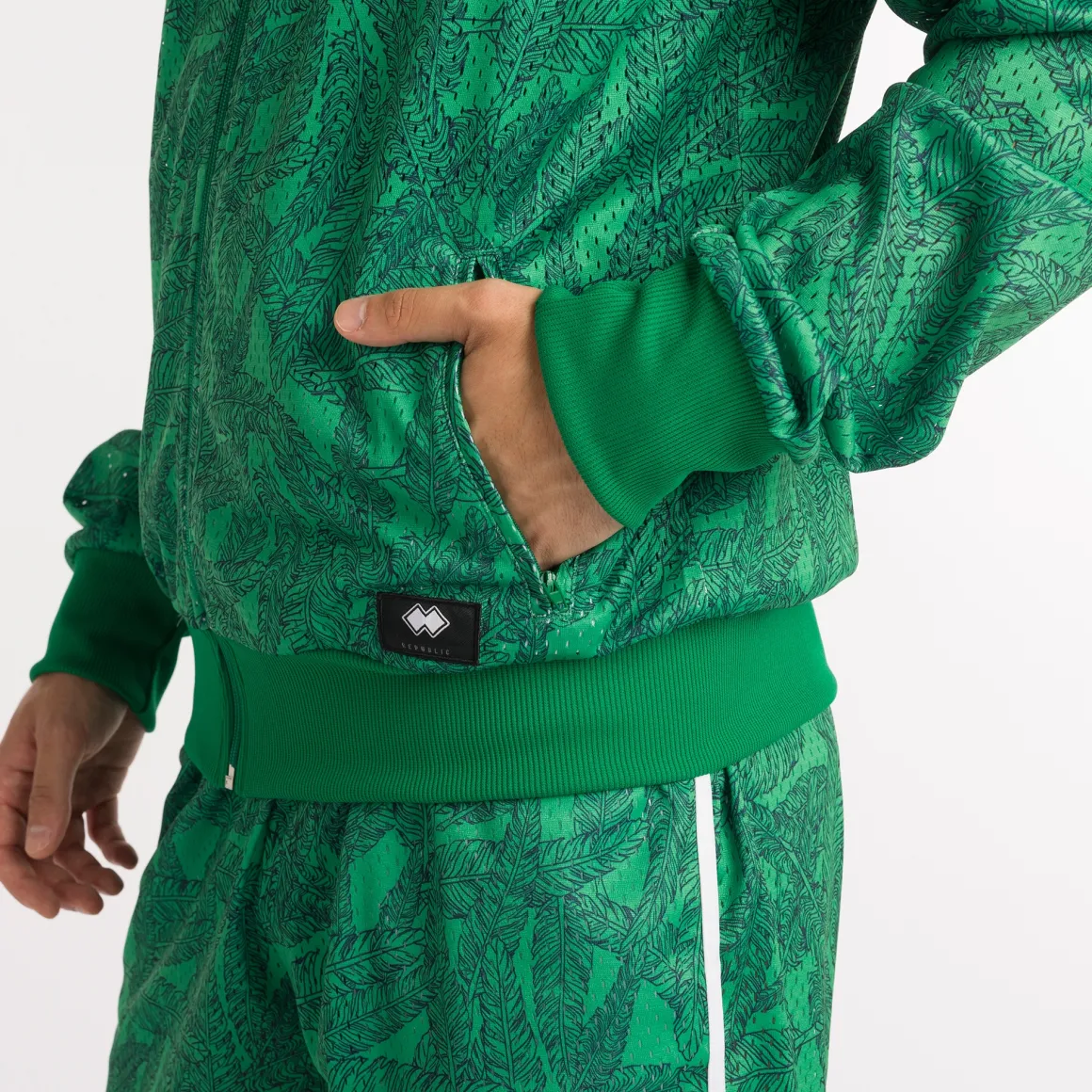 Bomber in mesh All Over