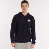Felpa con Cappuccio e Full Zip GFX