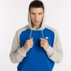 Felpa con tasca a marsupio Bicolor SS25
