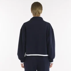 Felpa crop full zip da donna SS25