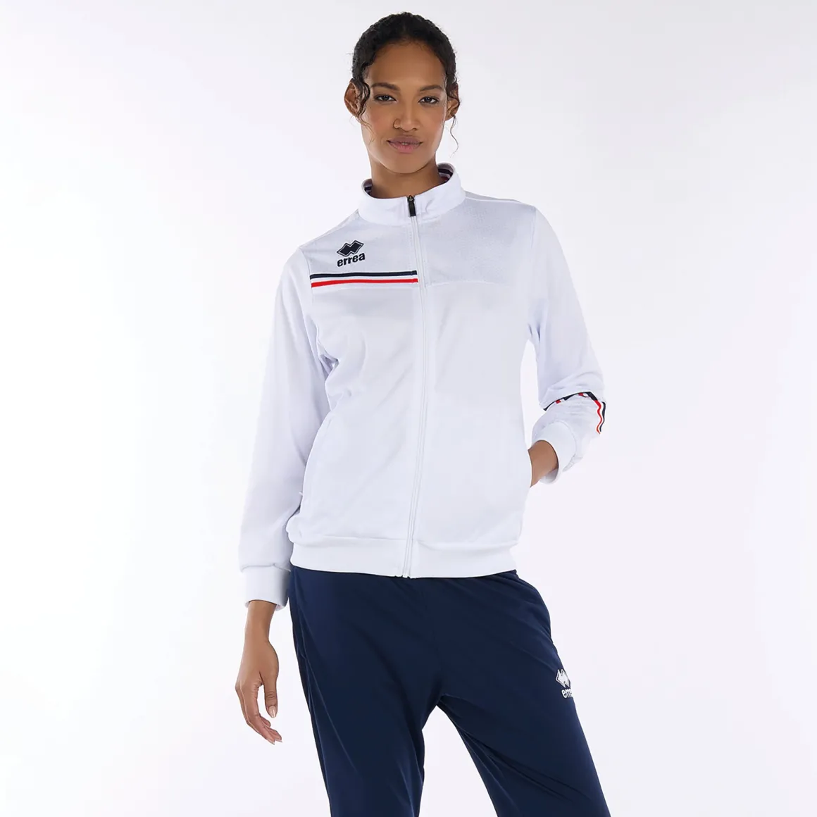 Felpa Estella full zip da donna