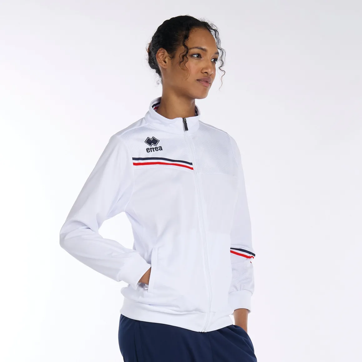 Felpa Estella full zip da donna