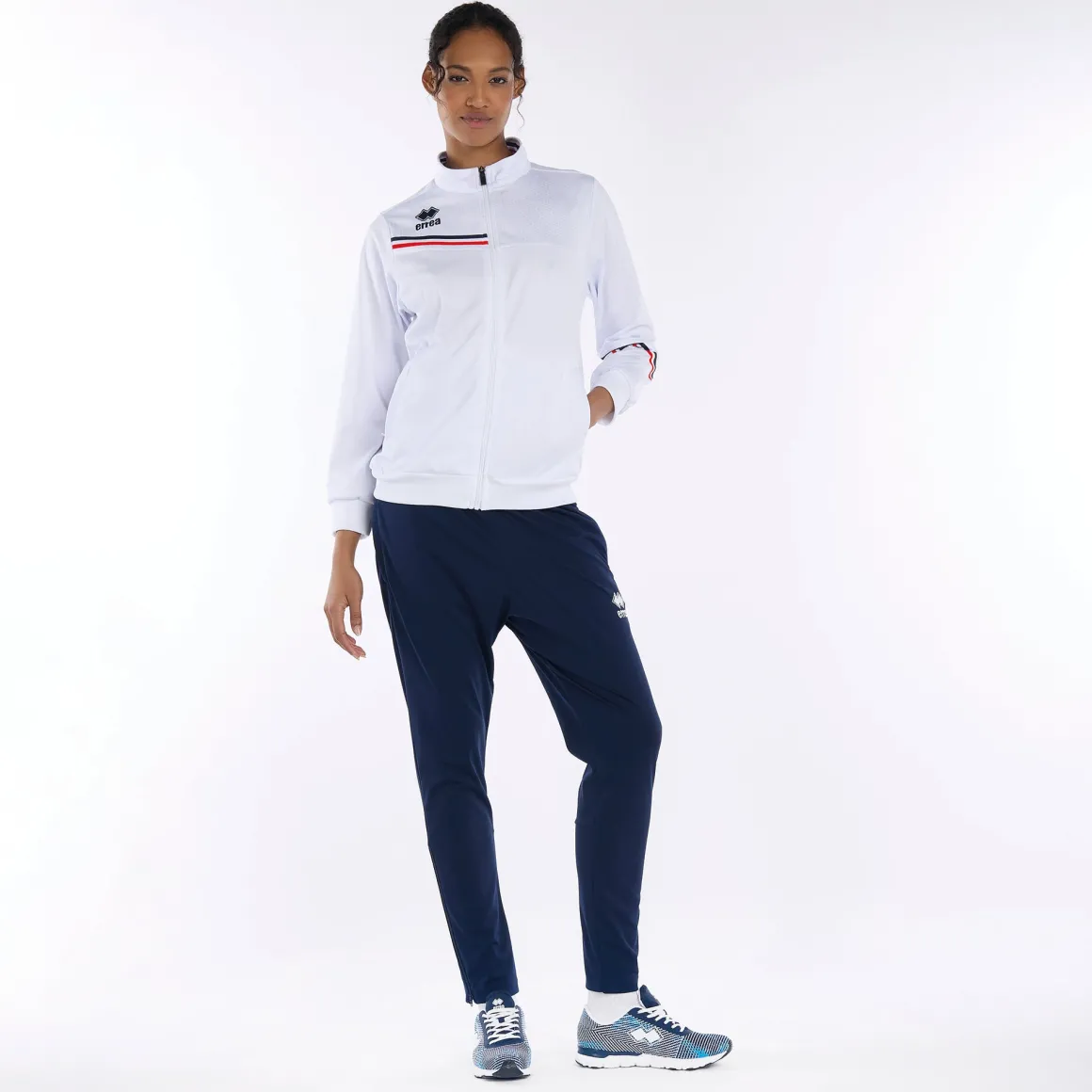 Felpa Estella full zip da donna