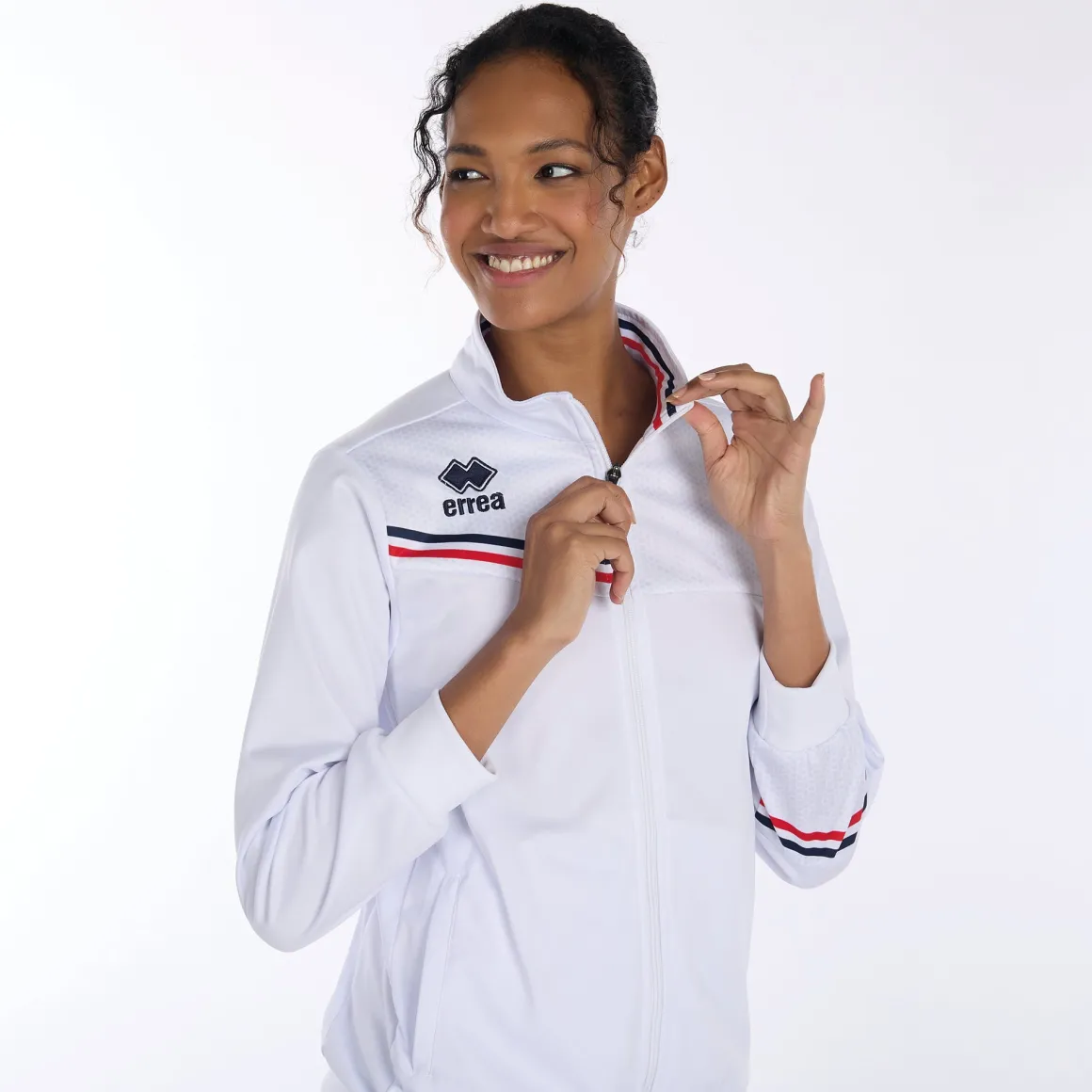 Felpa Estella full zip da donna