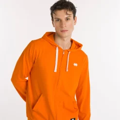 Felpa full zip con cappuccio Essential SS25