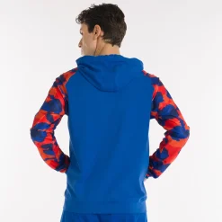 Felpa full zip con cappuccio All Over