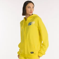 Felpa Origins full zip con cappuccio