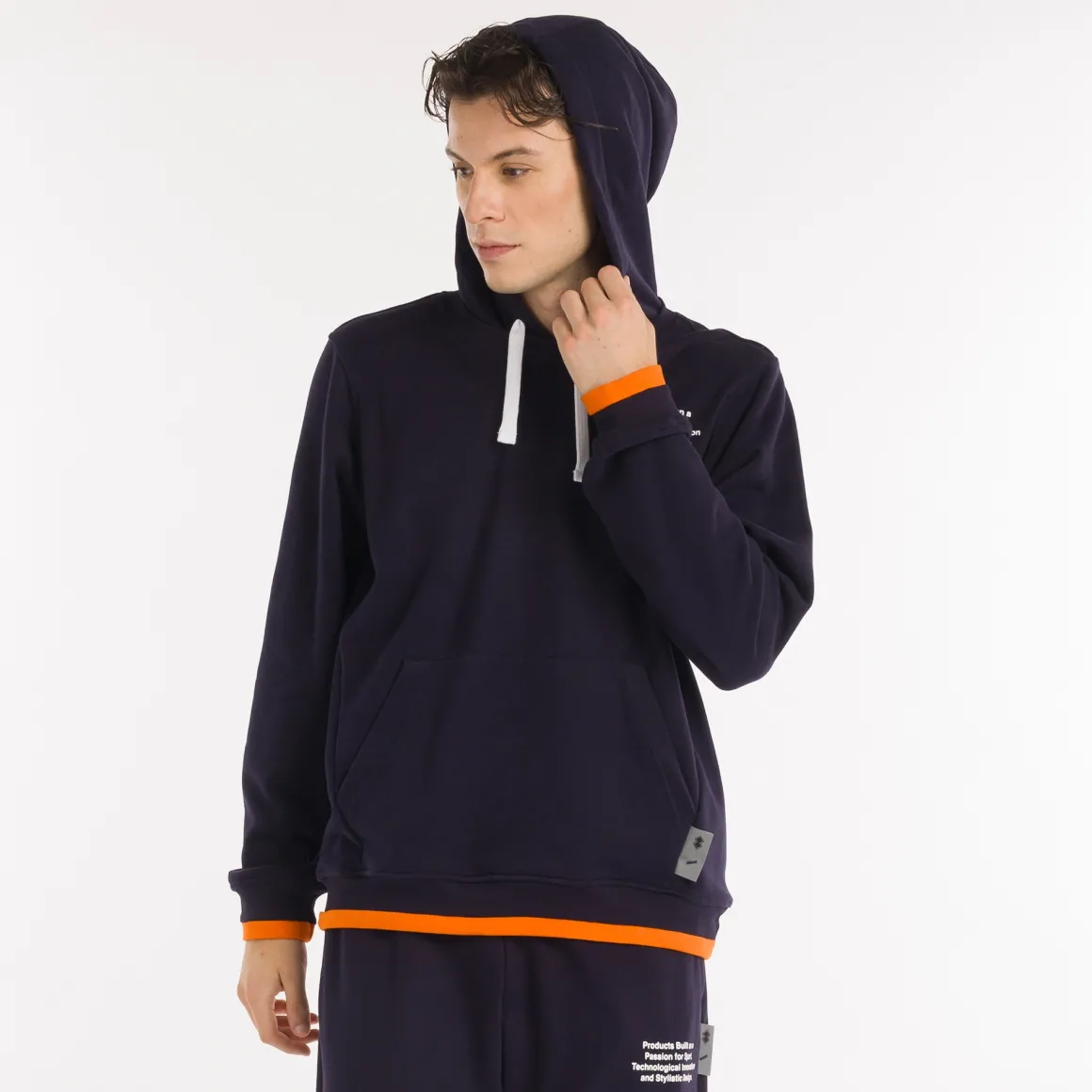 Felpa pullover con cappuccio SS25
