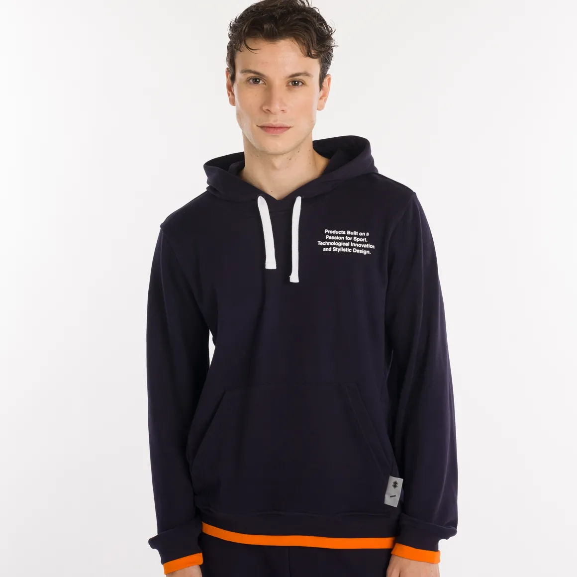 Felpa pullover con cappuccio SS25