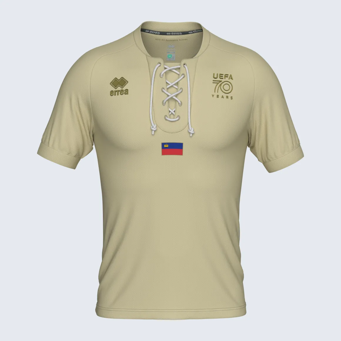 Maglia Liechtenstein 70° UEFA