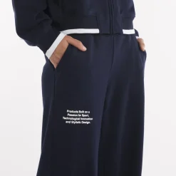 Pantaloni a palazzo in fleece da donna SS25