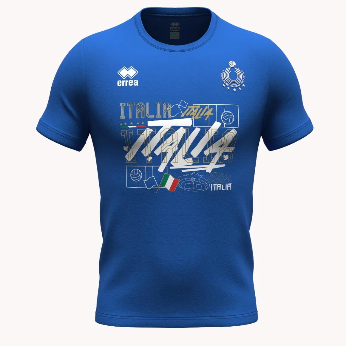 T-shirt Italia FIPAV 2024