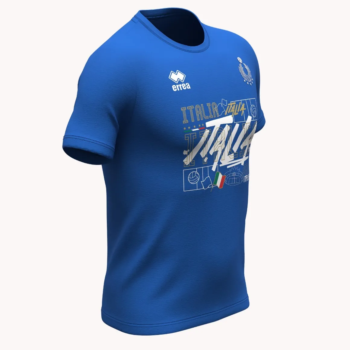 T-shirt Italia FIPAV 2024